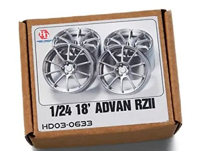 1/24 Hobby Design 18 Inch Advan Rz2 Wheel Set Hd03-0633 Hd030633 • $68.46