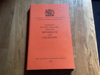 £6 • Buy Geology Of  The Country Around Monmouth And Chepstow -1960 - HMSO