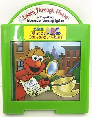 Elmos Scavenger Hunt Learn Through Music Sesame Street Mattel 2002 BB • $14.92