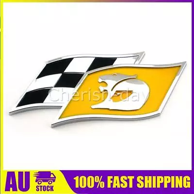 HSV Racing Flag Badge Emblem For Holden Commodore V8 SV6 SS SV8 GTS R8 Maloo Z • $17.95