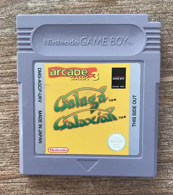 Galaga Galaxian Arcade Classic 3 Nintendo Gameboy Color Advance Game GENUINE! • £13.35