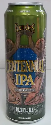 Founder's Centennial IPA 19.2 Ounce Beer Can Grand Rapids MI Micro Old Version • $2.49
