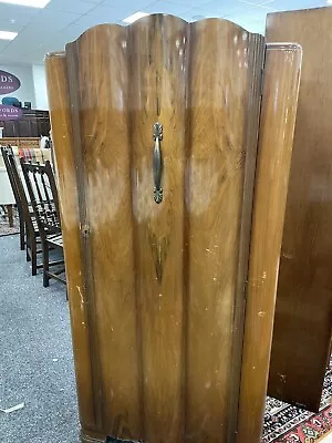 Vintage Walnut Wardrobe • £0.99