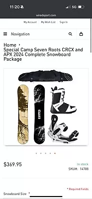 153 Various Symbolic Men Snowboard & Bindings L Package Combo Set+burton • $250