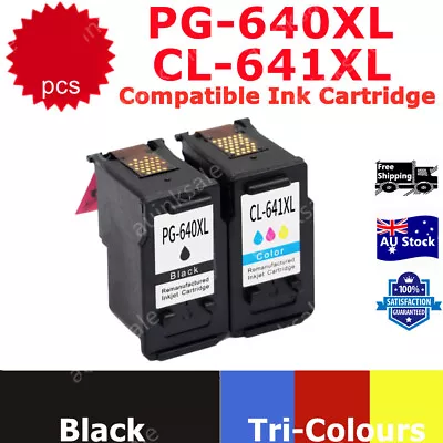 PG-640XL CL-641XL Remanufactured Ink Cartridge For Canon PIXMA MG2160 TS5160 390 • $54.80