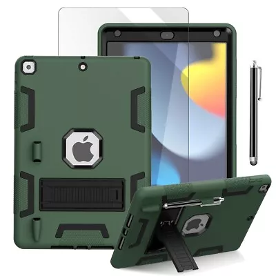 For IPad 9th 8th 7th Gen 10.2 Inch Tablet Case Shockproof Heavy Duty Stand Cover • $19.99