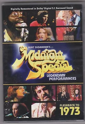 The Midnight Special DVD Legendary Performances Flashback 1973 Sly Stone Croce • $9.99