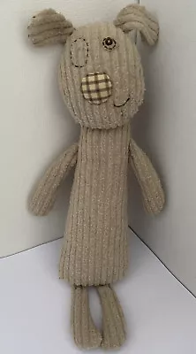 Mamas And Papas Rare One Eyed Dog 9” Long  Soft  Toy Bean Bottom • £19.99