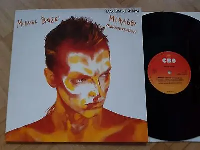 12  LP Disco Vinyl Miguel Bose/ Bosé - Miraggi HOLLAND • $93.99