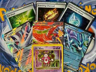 Pokemon Classic Collection Card Set Lugia Ho-Oh Suicune EX Mr Mime & More • $19.99