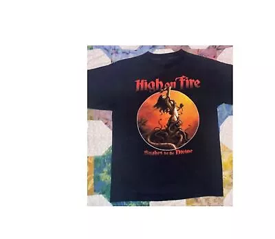 Reprinted High On Fire Snakes For The Divine T Shirt Music Shirt • $13.98