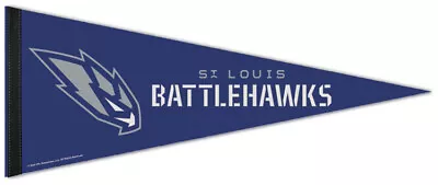 ST. LOUIS BATTLEHAWKS Official UFL XFL Team Premium Felt Collectors PENNANT • $16.19
