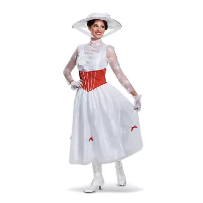 Womens Deluxe Mary Poppins Jolly Holiday Costume • $36.70