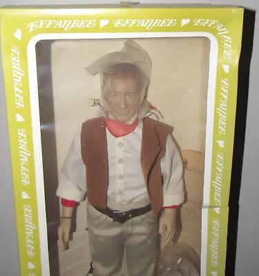 John Wayne 17  Effanbee 1981  Symbol Of The West  Collector's Doll • $50