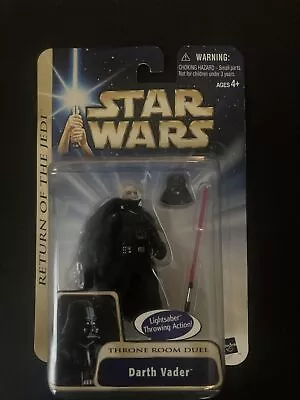 Darth Vader Removable Helmet - Throne Room Duel | Star Wars SAGA #18 Hasbro 2003 • $40