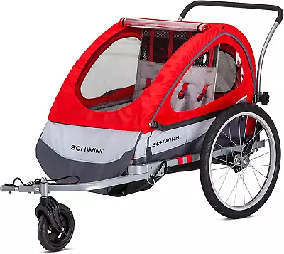 Echo And Trailblazer Child Bike Trailer With Canopy Single /Double Baby Carrier • $312.65