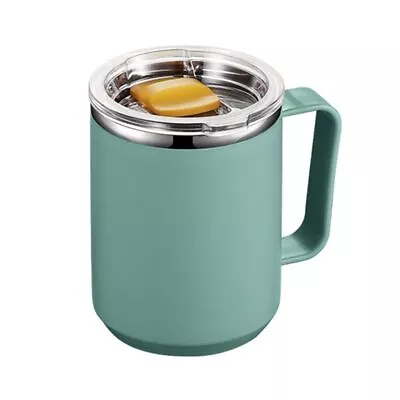 Stainless Steel Thermos Mug Tea Coffee Thermal Cup Travel Mug Insulated UK • £7.29