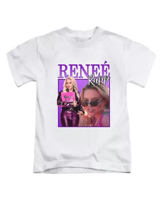 Renee Rapp Adults T-Shirt Merch Cute Tee Top New (Purple Print) • £8.99