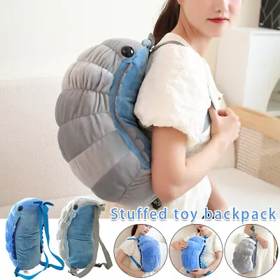 Simulation Insect Backpack Plush Toy Soft Stuffed Worm Animal Toy Creative Gifts • $21.54