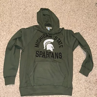 Michigan State University Green Men’s Medium Sweatshirt Hoodie #E • $30