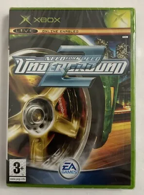 Need For Speed: Underground 2 Xbox PAL Brand New Sealed Very Rare • £98.99