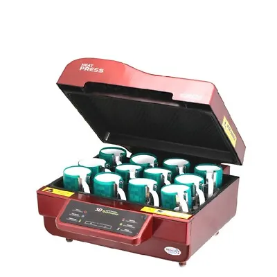 $1439.19 • Buy 3D Vacuum Multi-functional Sublimation Heat Press Machine Kit For Phone Case Mug