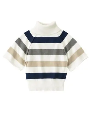 $18.50 • Buy Gymboree~penguin Chalet Stripe Sweater Top~s 5 6~nwt