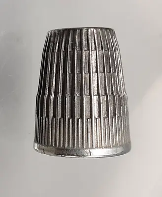 Unusual Vintage Metal Thimble - Size 6 - 15mm - Made In West Germany • £9.99