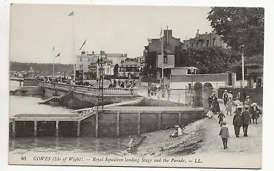 LL Postcard Cowes Isle Of Wight Royal Squadron Pier Hampshire No 46 • £5.99