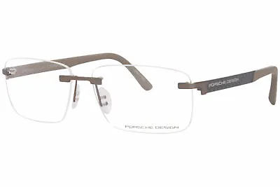 $119.95 • Buy Porsche Design Men's Eyeglasses P'8236 P8236 S1 C Matte Sand Optical Frame 58MM