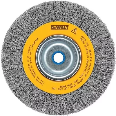 DEWALT Wire Wheel For Bench Grinder Crimped Wire 8-Inch • $23.39