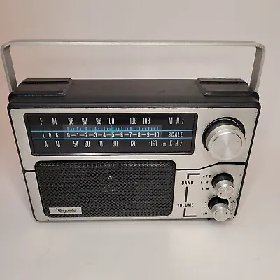 Rhapsody - RY-223 - Multi Band Solid State Radio -AM/FM- Tested Works Read Descp • $15.99