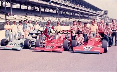 1975 INDY 500 ICONS A.J. FOYT GORDON JOHNCOCK BOBBY UNSER AUTO RACING 8x12 PHOTO • $14.41