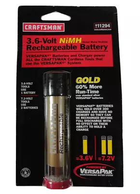 Genuine Craftsman Gold VersaPak Battery Black Decker Power Tools -#911294 Sealed • $64.99