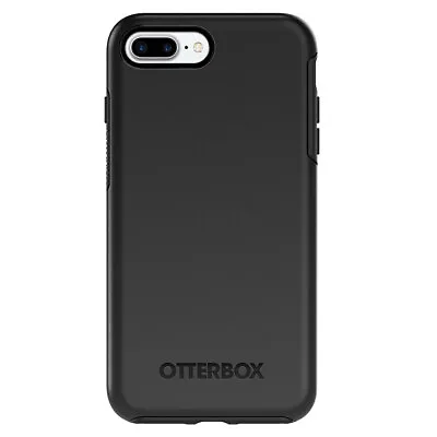 $61 • Buy Otterbox Symmetry Series Sleek Protection Case Cover F/ IPhone 7/8 Plus Black
