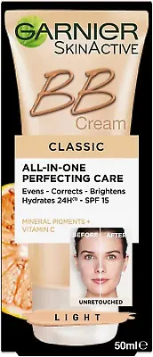 Garnier BB Cream Original Light Tinted Moisturiser 50Ml • £30.73