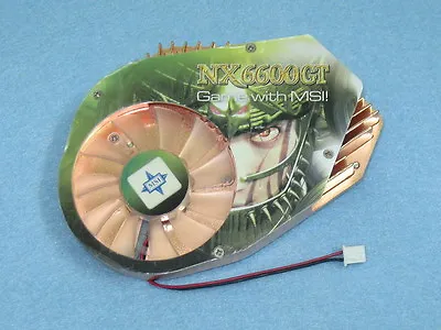 New MSI NX6600GT-VTD128 VGA Video Card Cooler Cooling Fan Heatsink 80mm 2Pin F02 • $7.50