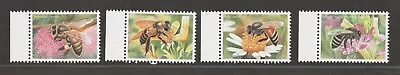 THAILAND  2000 3 Baht Bees SET MNH • $2.05