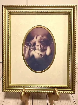 Cupid Awake Wall Hanging. M.B. Parkinson 1897 Sepia Vintage Print • $49.95
