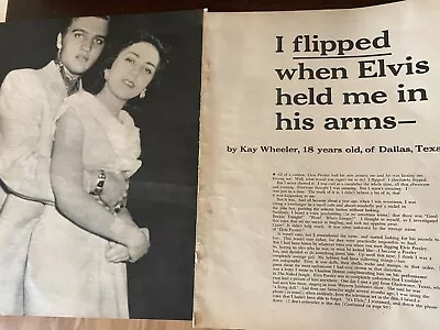 Elvis Presley Four Page Vintage Clipping • $2.59
