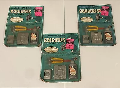 Squirtles Mattel Thingmaker Accessory Kit  (3) 1967 On Card - Creepy Crawlers - • $99.99