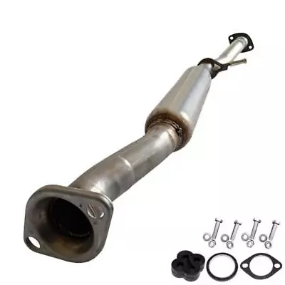 Stainless Steel Resonator W/ Hanger Bolts Fit: 2006-2008 Subaru Forester Impreza • $158.99