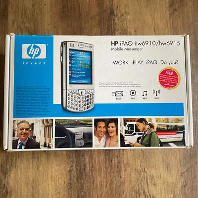 £35 • Buy HP Hw6915 Mobile Messenger Smartphone PDA Boxed With Accessories No Battery