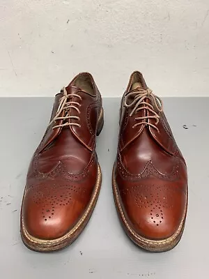 Charles Tyrwhitt Men Brown Leather Lace Up Shoes Uk10.5 Ss376 • £49.99