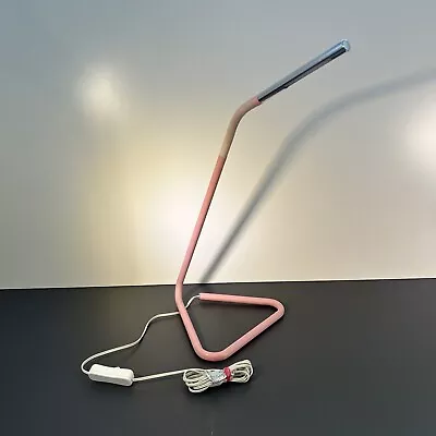 IKEA Harte Pink LED Lamp Adjustable Desk Light Bendy USB | Tested & Working • £9.99