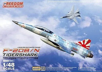 Freedom F20B/N Tigershark VFC111 USN Adversary Fighter - Plastic Model Airplane • $66.13