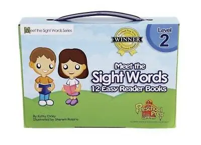 Meet The Sight Words - Level 2 - Easy Reader Books (boxed Set Of 12 - GOOD • $13.49