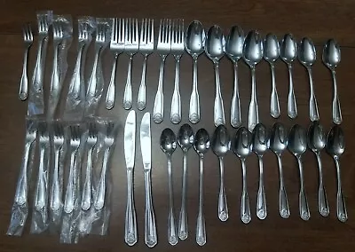 (36) Pcs. Farberware  CAMBRIDGE SHELL Stainless • $75