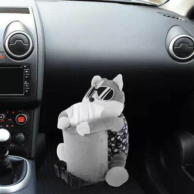  Plush Animals Tissue Holder Napkin Dispenser Car Box Desktop • £16.99