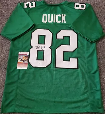 Philadelphia Eagles Mike Quick Autographed Signed Jersey Jsa  Coa    • $89